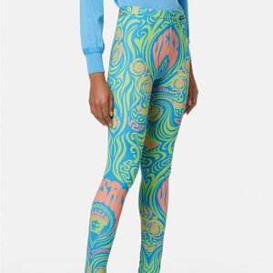 Versace Medusa Music Leggings Multicolor
